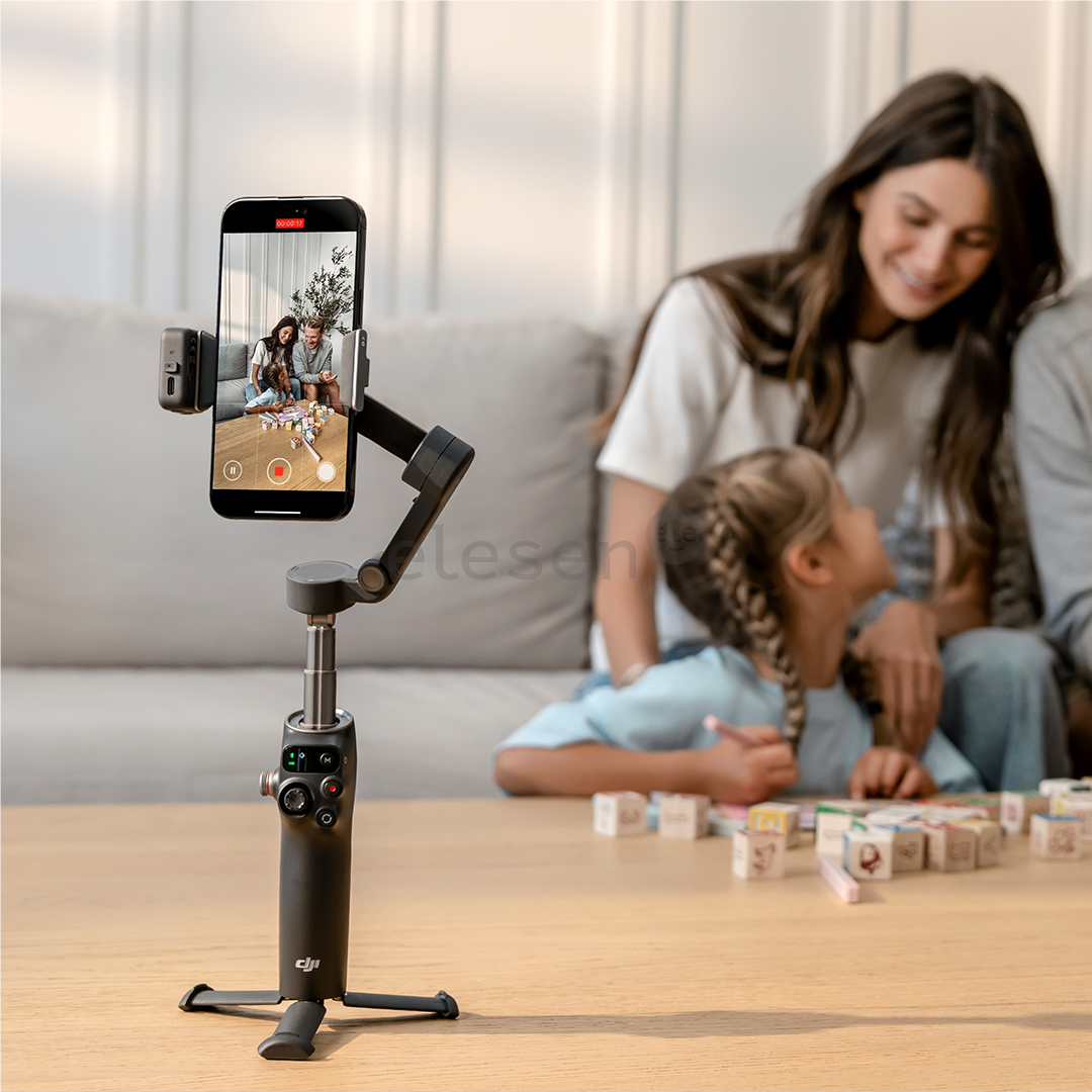 Dji Osmo Mobile 8, juodas - Stabilizatorius