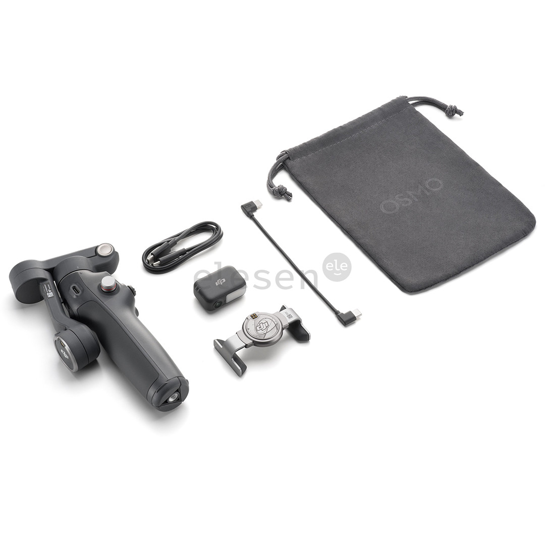 Dji Osmo Mobile 8, juodas - Stabilizatorius