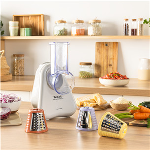 Tefal Fresh Express, šviesiai pilka - Daržovių pjaustyklė