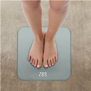 Tefal Classic, Eucalyptus Metal - Bathroom scale