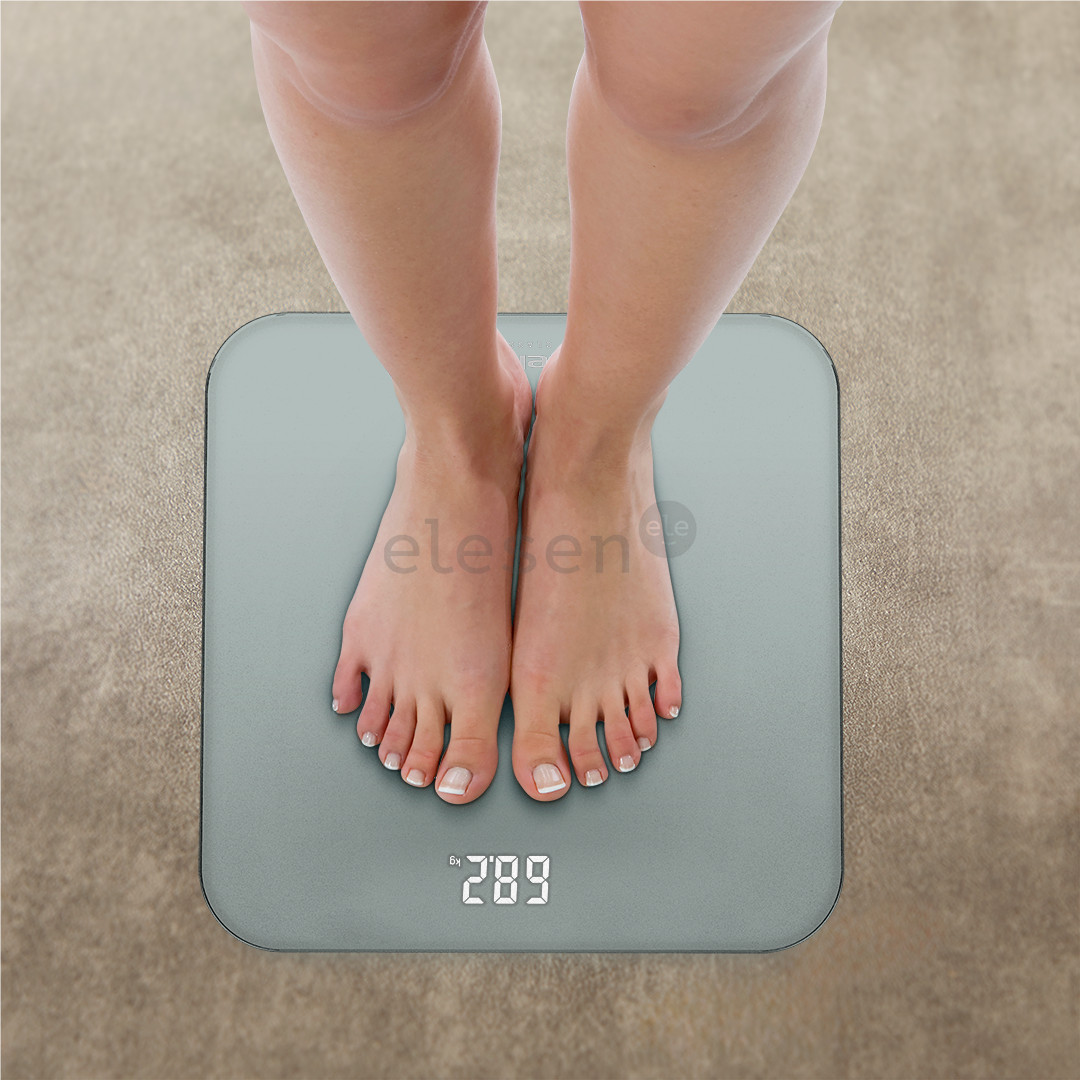 Tefal Classic, Eucalyptus Metal - Bathroom scale