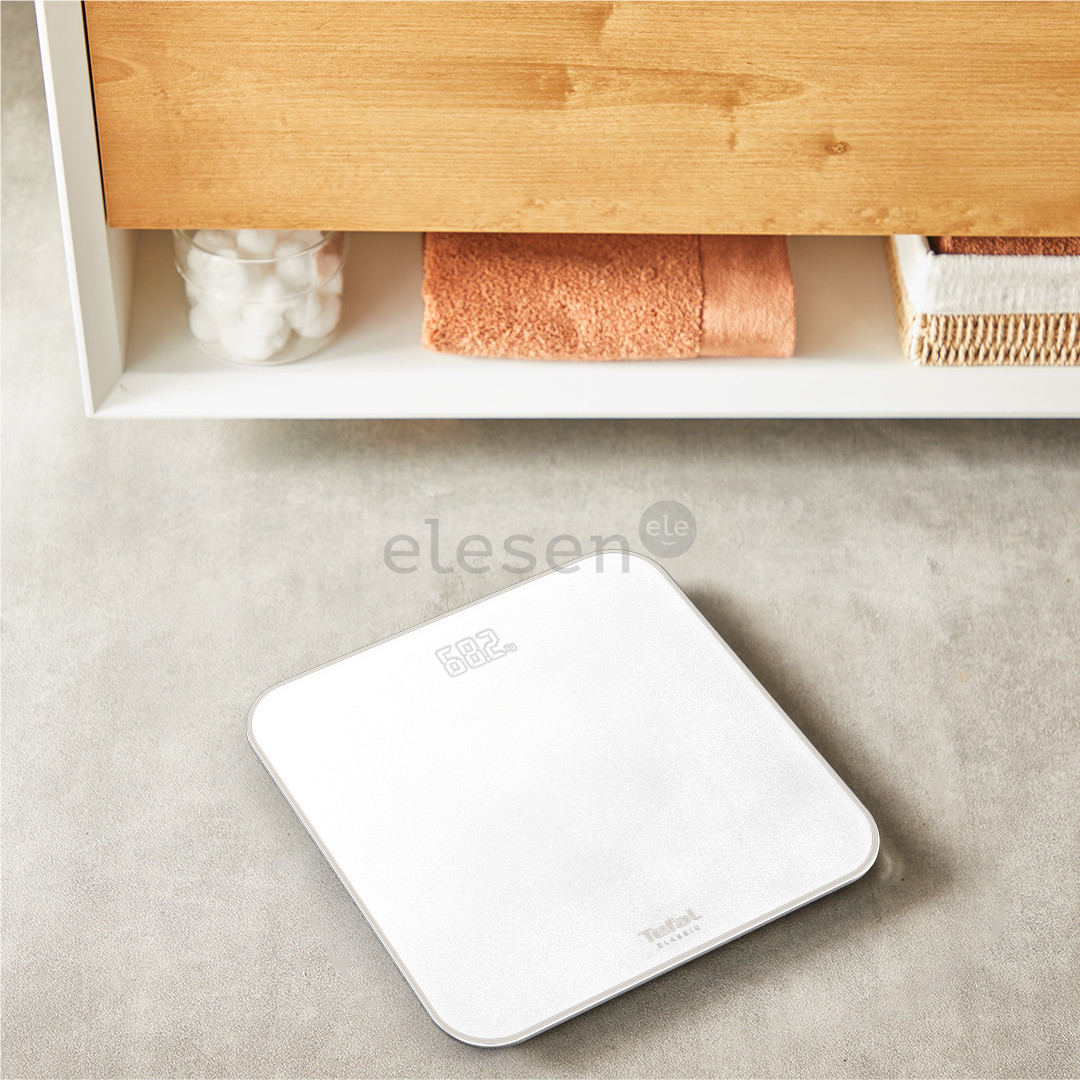 Tefal Classic, up to 180 kg, white - Bathroom scale