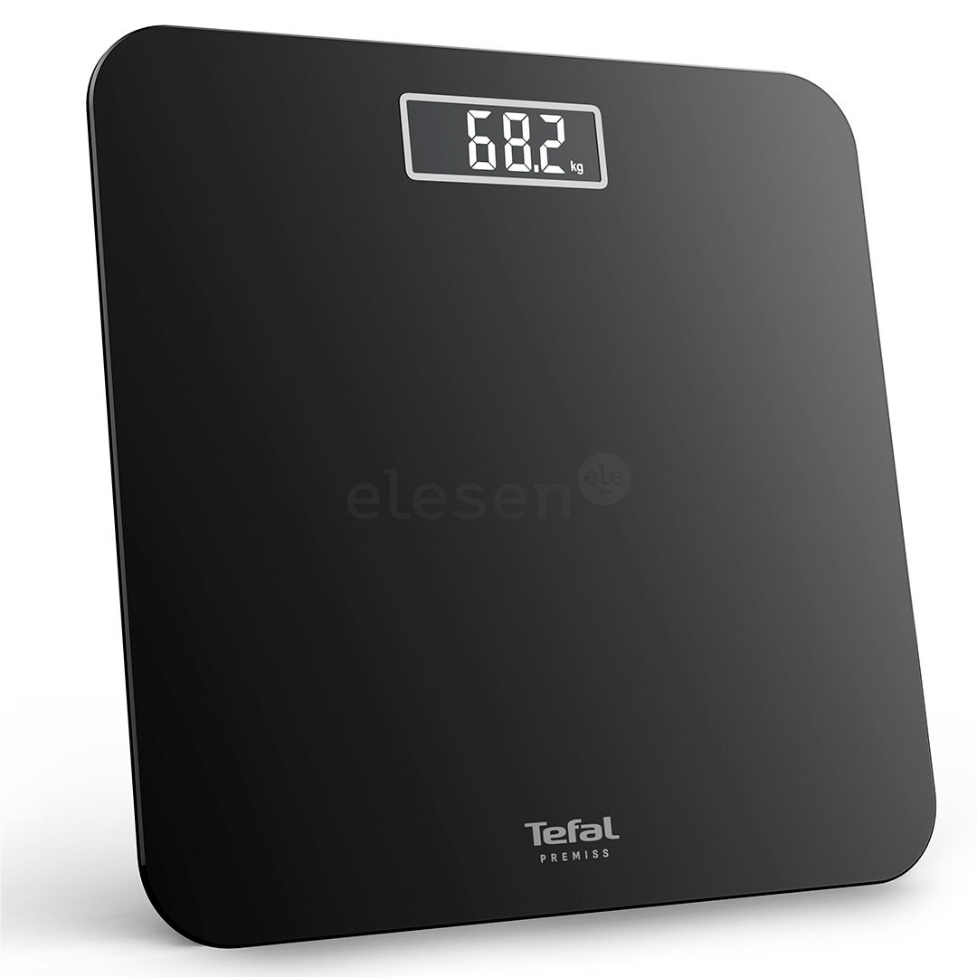 Tefal Premiss, up to 160 kg, black - Bathroom scale