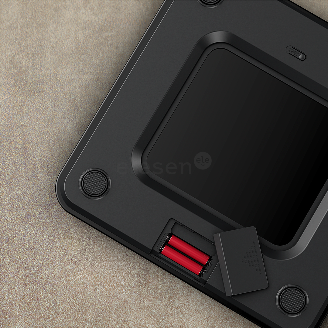 Tefal Premiss, iki 160 kg, juodos - Kūno svarstyklės