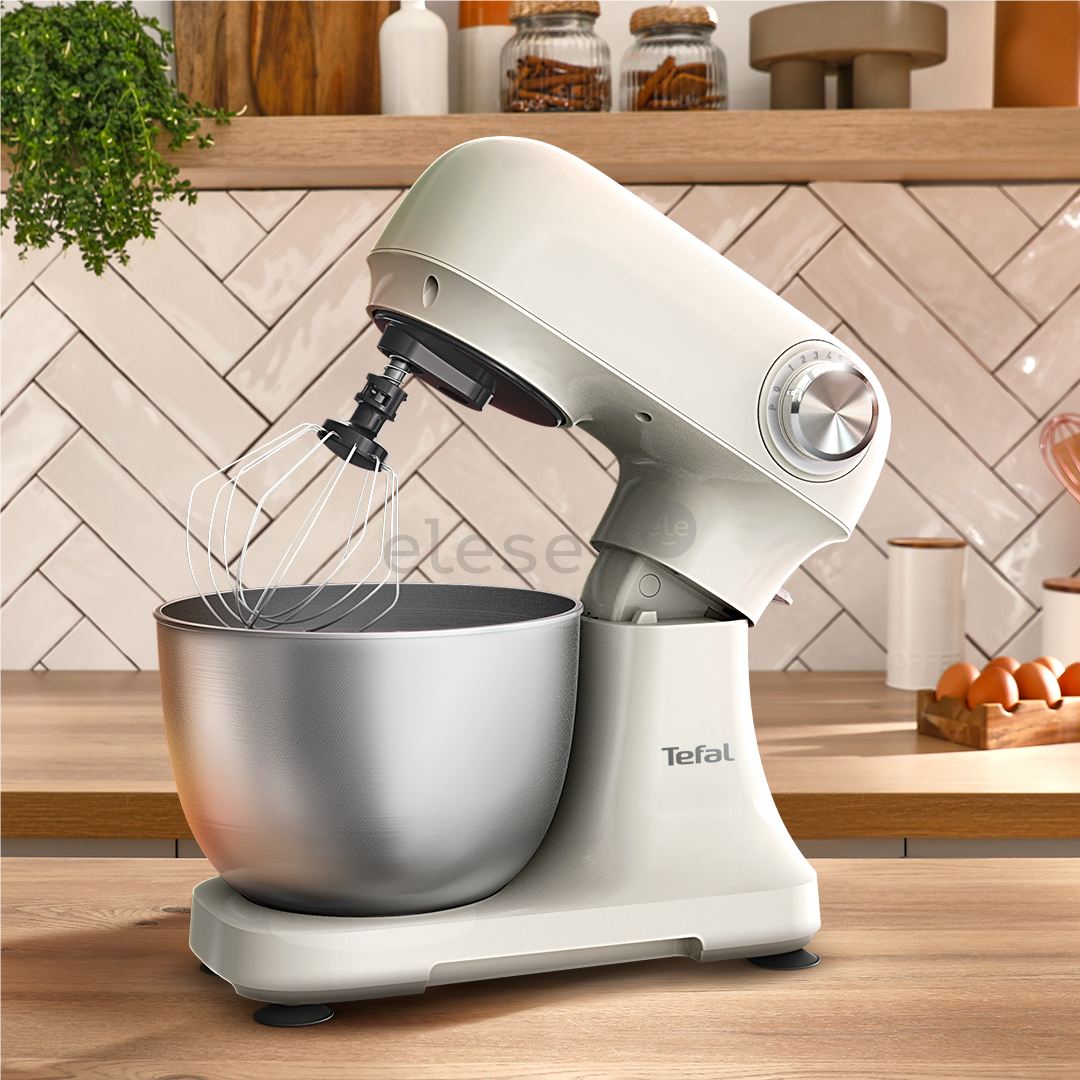 Tefal Bake Easy, 3.5 L, beige - Stand mixer