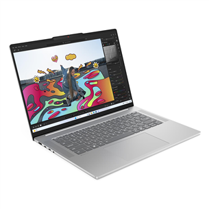 Lenovo IdeaPad Slim 5 Gen 10, 15,1'', WQXGA, OLED, 165 Hz, Ryzen 5, 16 GB, 512 GB, SWE, pilkas - Nešiojamasis kompiuteris