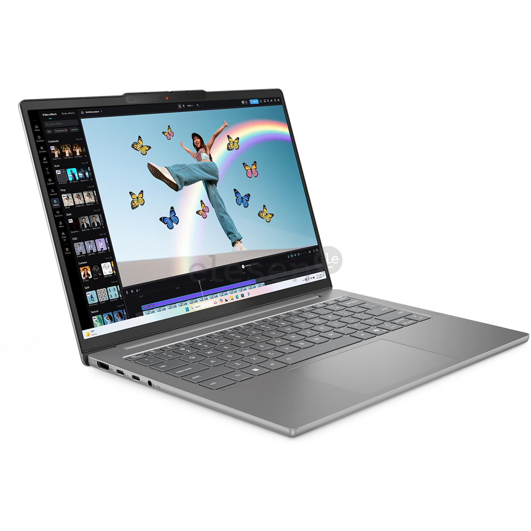Lenovo IdeaPad Slim 5 Gen 10, 14'', WUXGA, OLED, Ryzen 7, 16 ГБ, 1 ТБ, ENG, серый - Ноутбук