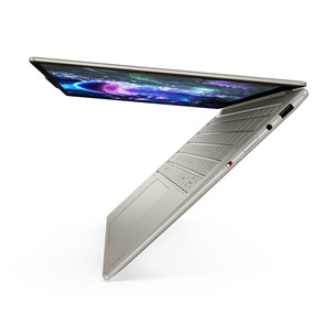 Lenovo Yoga Slim 7 Gen 10 Aura Edition, 14'', WUXGA, OLED, Ultra 5, 16 GB, 512 GB, ENG, smėlio spalvos - Nešiojamasis kompiuteris