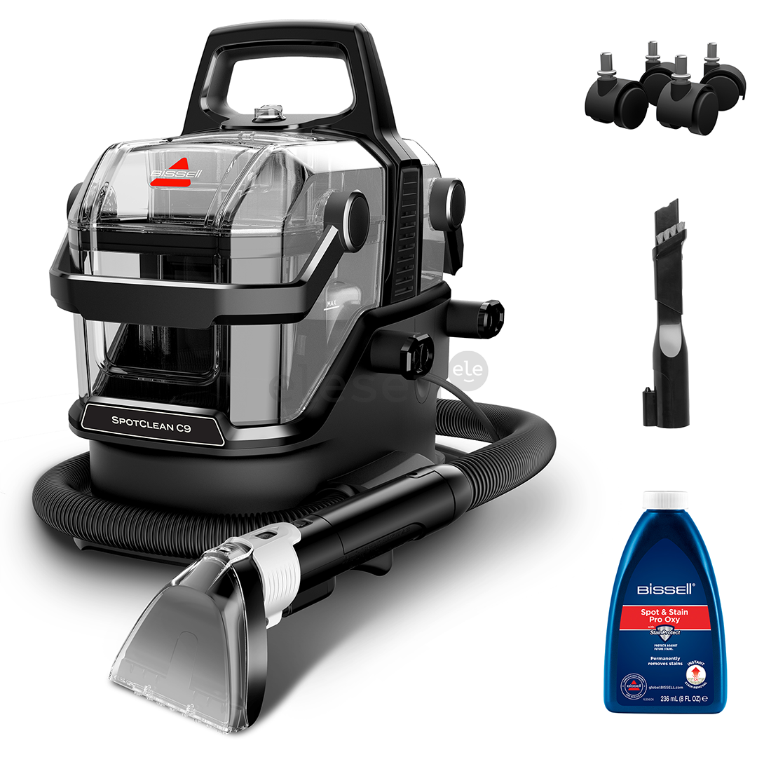Bissell SpotClean® C9 Pro, 400 W, juodas - Kilimų ir apmušalų valymo įrenginys