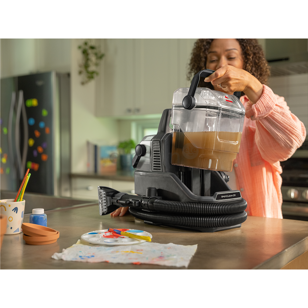 Bissell SpotClean® C9 Pro, 400 W, juodas - Kilimų ir apmušalų valymo įrenginys