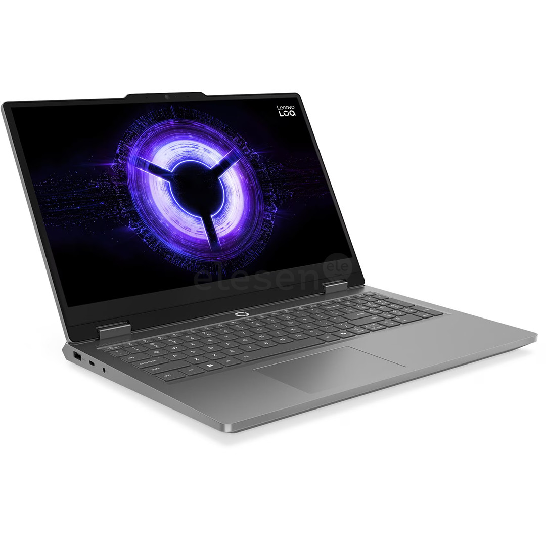 Lenovo LOQ Essential 15IRX11, 15,6'', Full HD, 144 Hz, i5, 16 GB, 512 GB, RTX 5050, ENG, pilkas - Nešiojamasis kompiuteris
