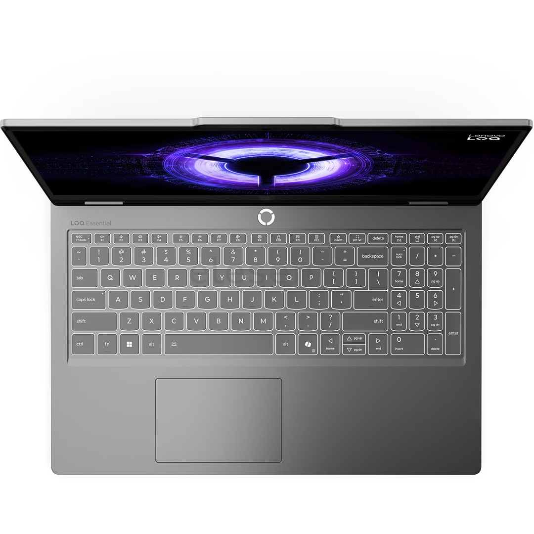 Lenovo LOQ Essential 15IRX11, 15,6'', Full HD, 144 Hz, i5, 16 GB, 512 GB, RTX 5050, ENG, pilkas - Nešiojamasis kompiuteris