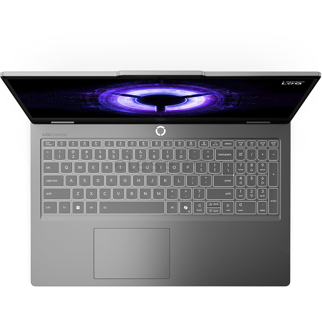Lenovo LOQ Essential 15IRX11, 15,6'', Full HD, 144 Hz, i5, 16 GB, 512 GB, RTX 5060, ENG, pilkas - Nešiojamasis kompiuteris