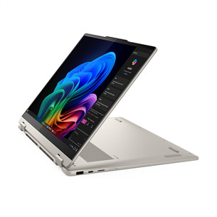 Lenovo Yoga 7 2-in-1 Gen 10, 16'', 2.8K, OLED, 120 Hz, Ryzen AI 7, 16 GB, 1 TB, ENG, smėlio spalvos - Nešiojamasis kompiuteris