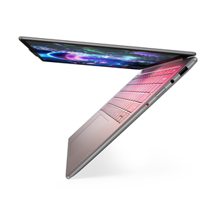 Lenovo Yoga Slim 7 Gen 10 Aura Edition, 14'', WUXGA, OLED, Ultra 7, 32 GB, 1 TB, ENG, pilkas - Nešiojamasis kompiuteris