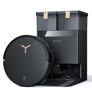 Ecovacs Deebot T50 Max Pro Omni, šlapio ir sauso valymo, juodas - Dulkių siurblys robotas DEEBOTT50MAX2/490554