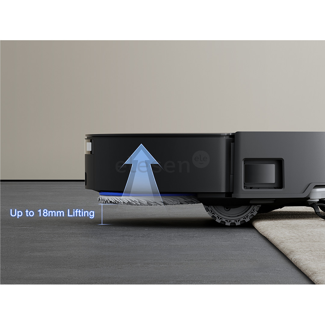 Ecovacs Deebot T50 Max Pro Omni, šlapio ir sauso valymo, juodas - Dulkių siurblys robotas