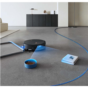 Ecovacs Deebot T50 Max Pro Omni, šlapio ir sauso valymo, juodas - Dulkių siurblys robotas