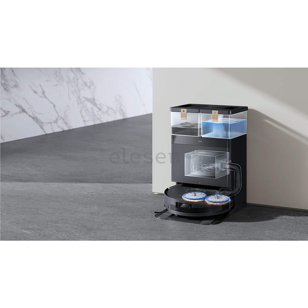 Ecovacs Deebot T50 Max Pro Omni, šlapio ir sauso valymo, juodas - Dulkių siurblys robotas