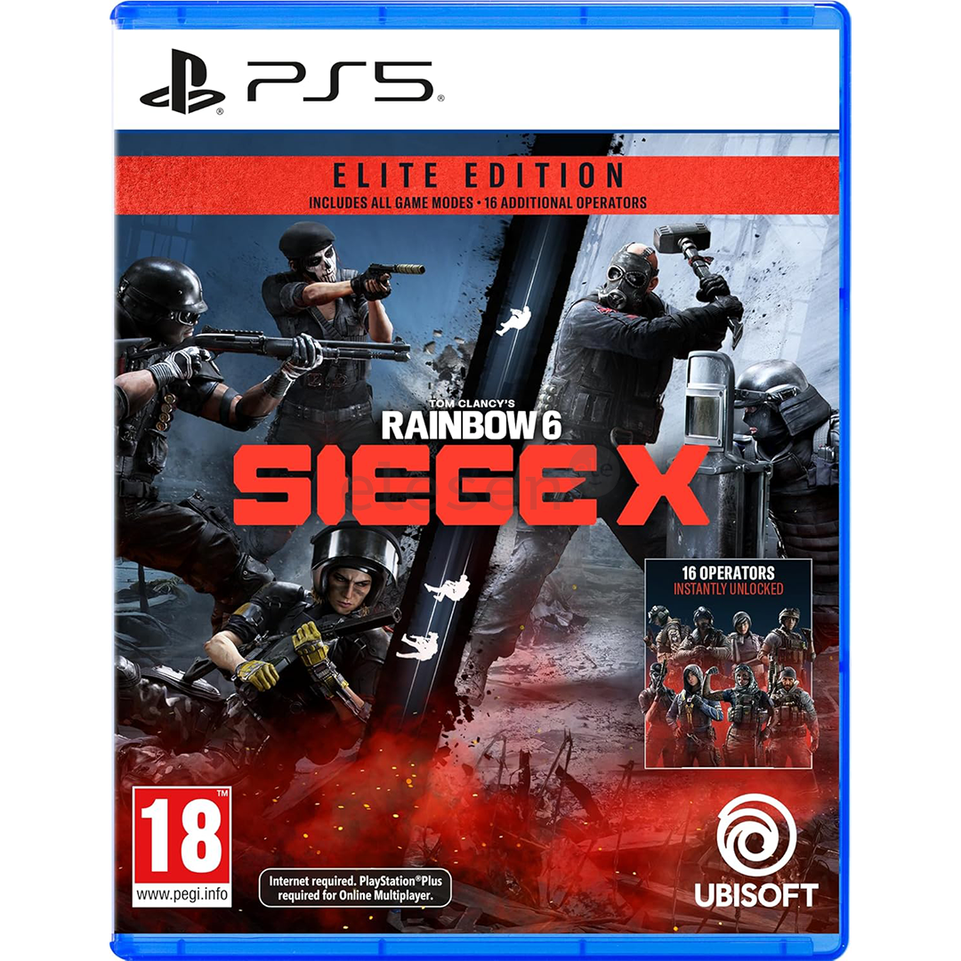 Tom Clancy's Rainbow Six Siege X Elite Edition, PlayStation 5 - Игра