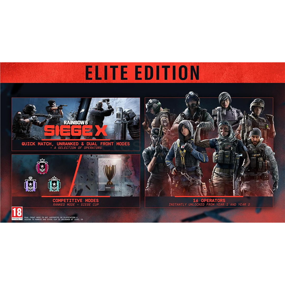 Tom Clancy's Rainbow Six Siege X Elite Edition, PlayStation 5 - Игра