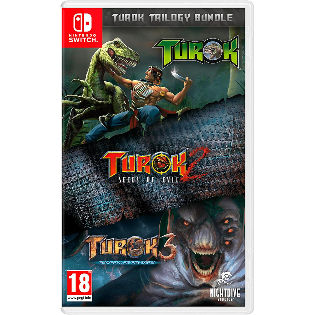Turok Trilogy Bundle, Nintendo Switch - Игра