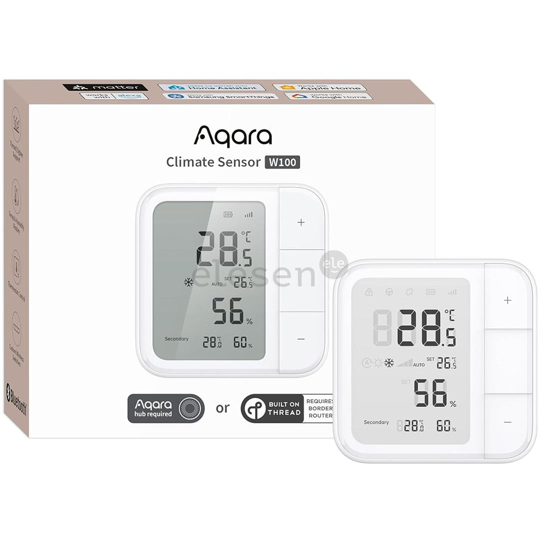 Aqara Climate Sensor W100, white - Climate sensor