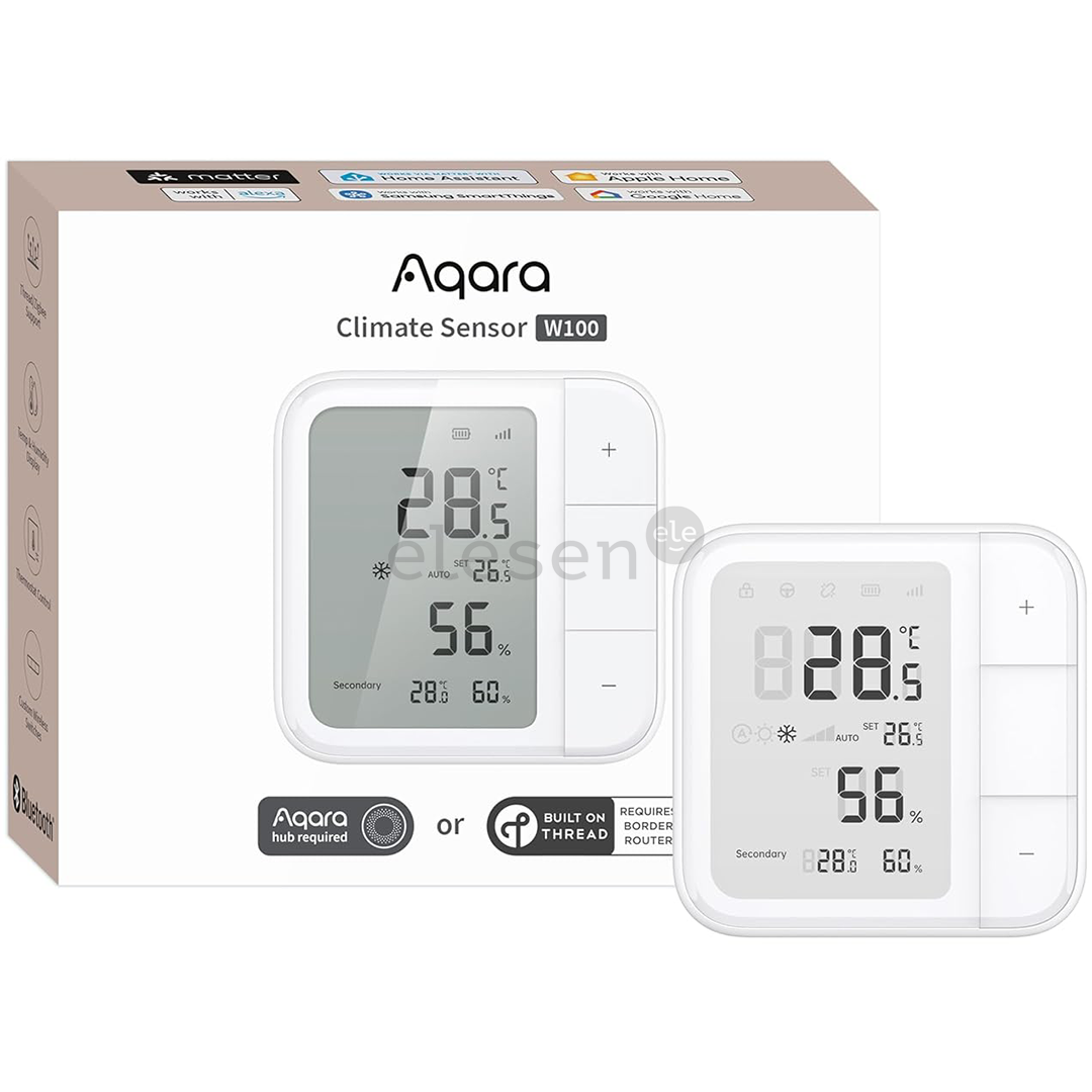 Aqara Climate Sensor W100, белый - Климатический датчик