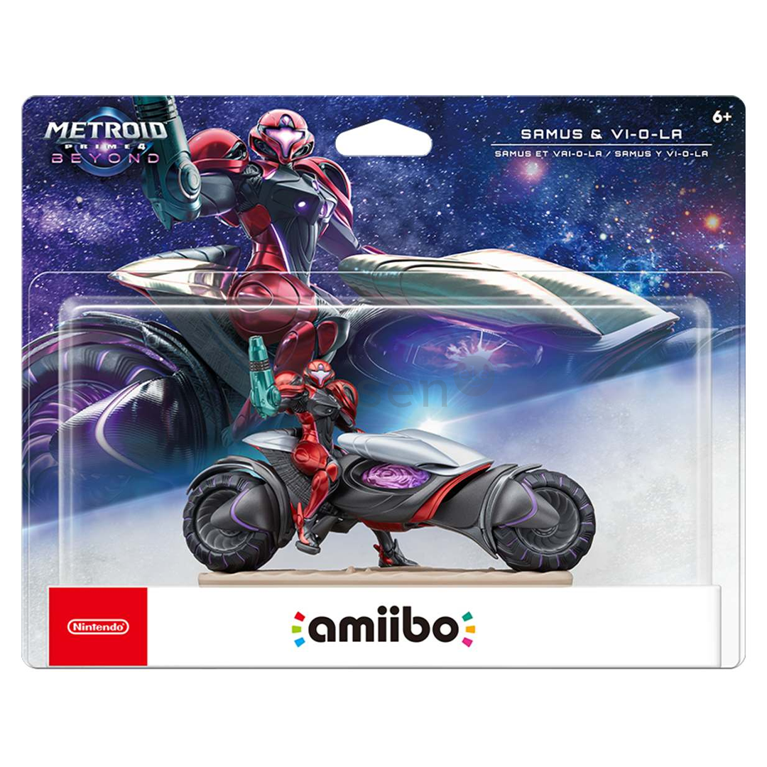 Nintendo Amiibo Samus & VI-O-LA - Amiibo