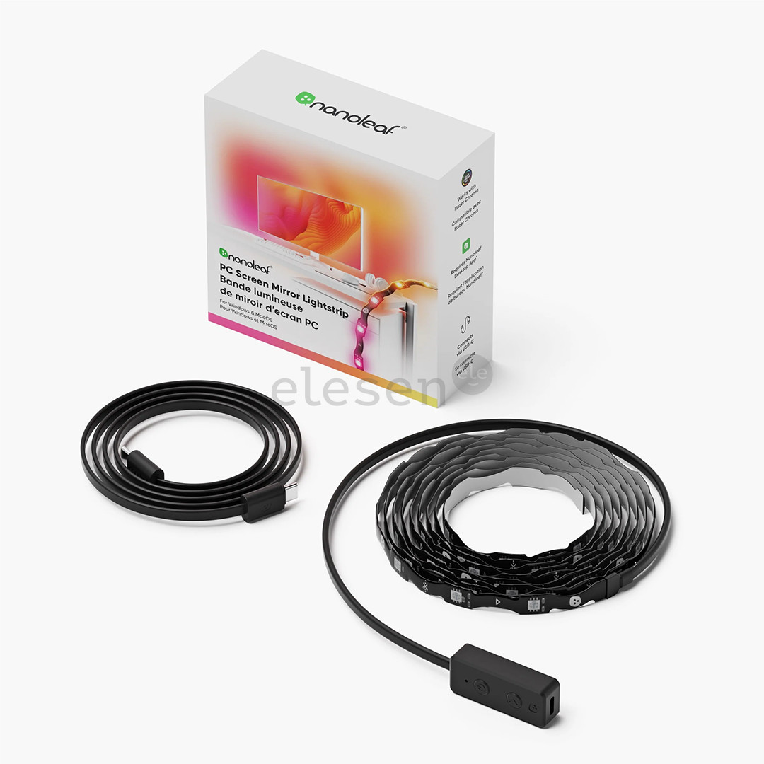 Nanoleaf PC Screen Mirror Lightstrip, up to 32″ - Lightstrip