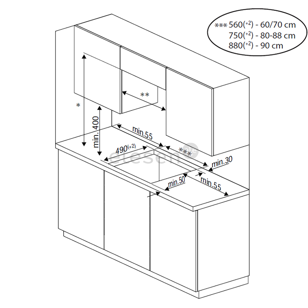 Beko IndyFlex, ширина 60 см, темно-серый - Интегрируемая индукционная варочная панель