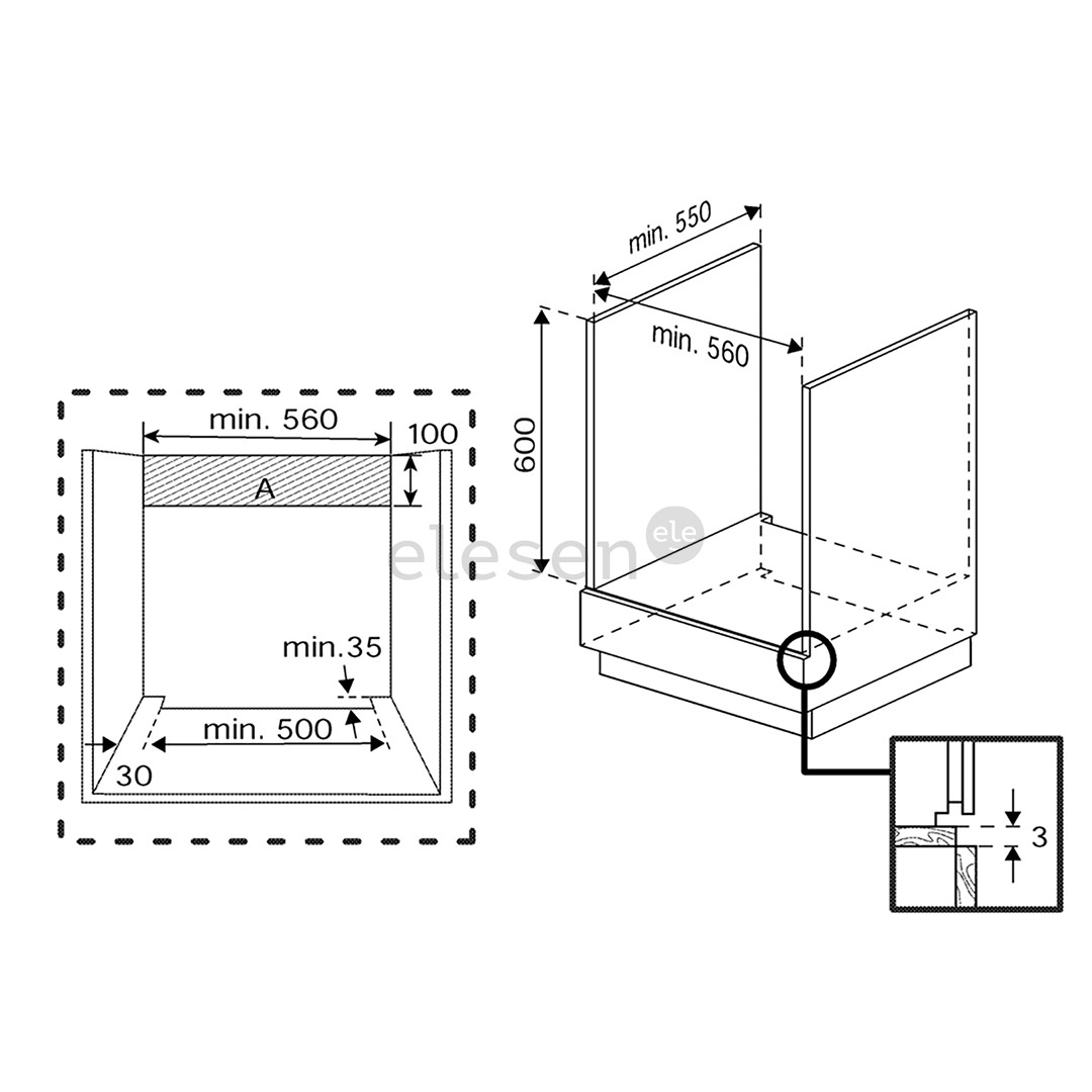 Beko, 72 L, katalizė, tamsiai pilka - Įmontuojama orkaitė