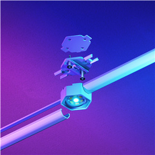 Nanoleaf Smart Multicolor Permanent Outdoor Lights, Starter kit, 15 m, RGB, white -  Smart LED lights