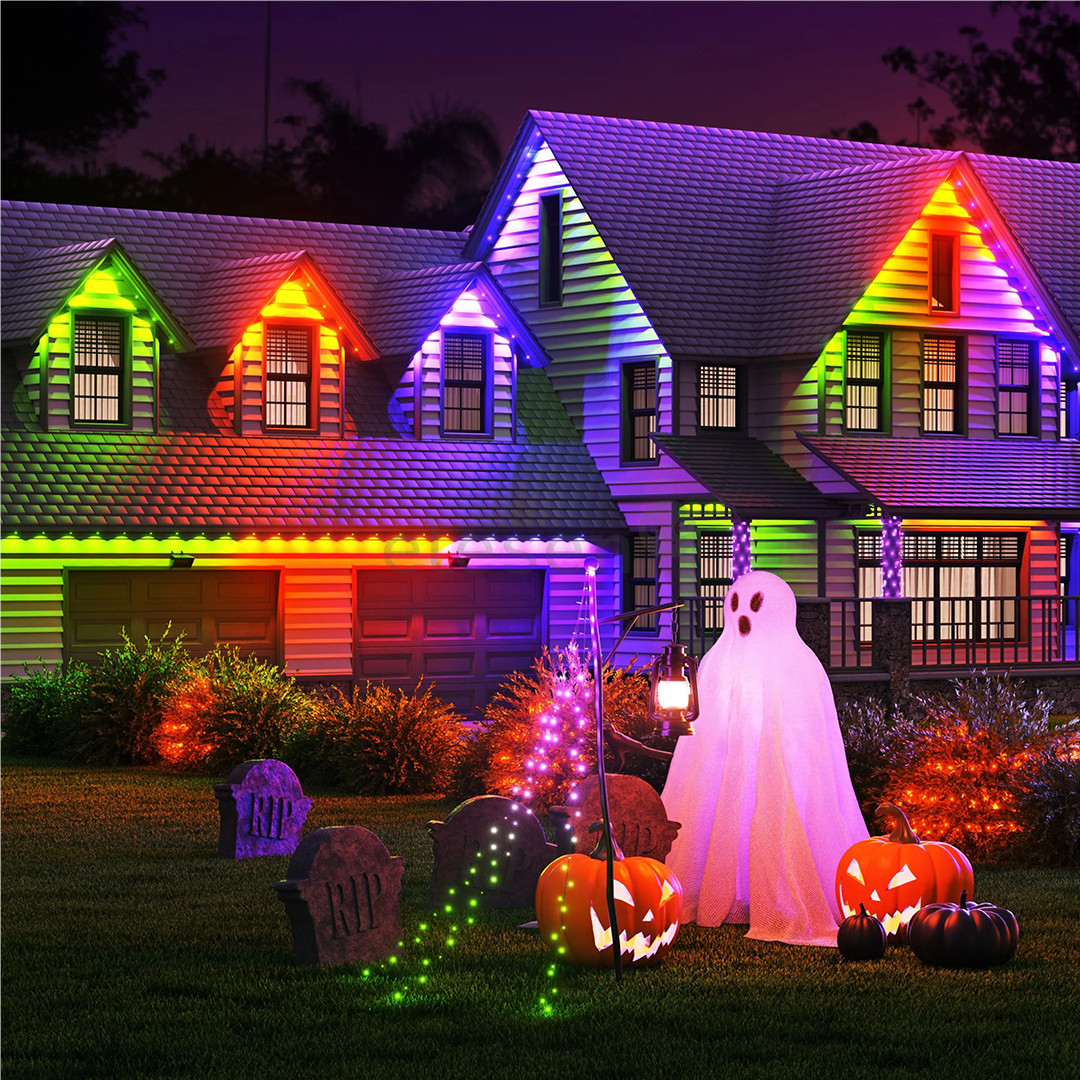 Nanoleaf Smart Multicolor Permanent Outdoor Lights Expansion Pack, 5 m, RGB, white -  Smart LED lights expansion pack