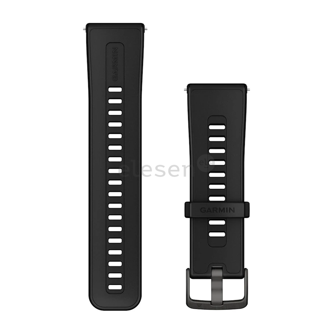 Garmin Quick Release Bands, 24 мм, силикон, черный - Ремешок для часов