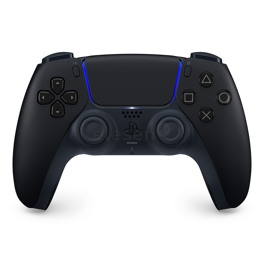 Sony DualSense, PlayStation 5, juodas - Belaidis žaidimų pultelis