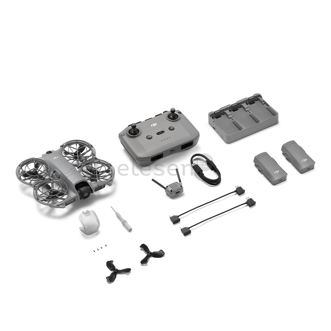 DJI Neo 2 Fly More Combo, RC-N3, серый - Дрон