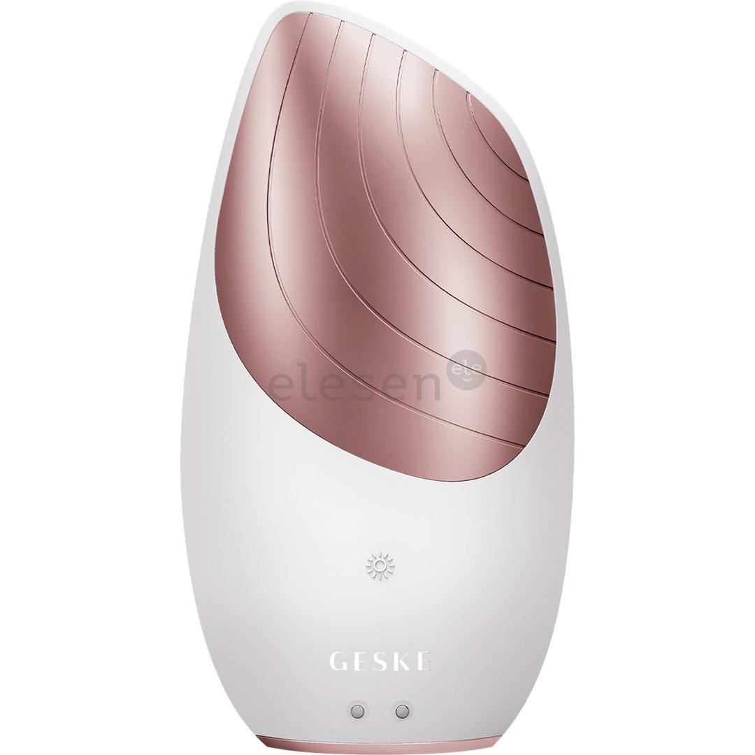 Geske Sonic Thermo Facial Brush, 6 в 1, белый/розовый - Многофункциональный прибор для ухода за лицом