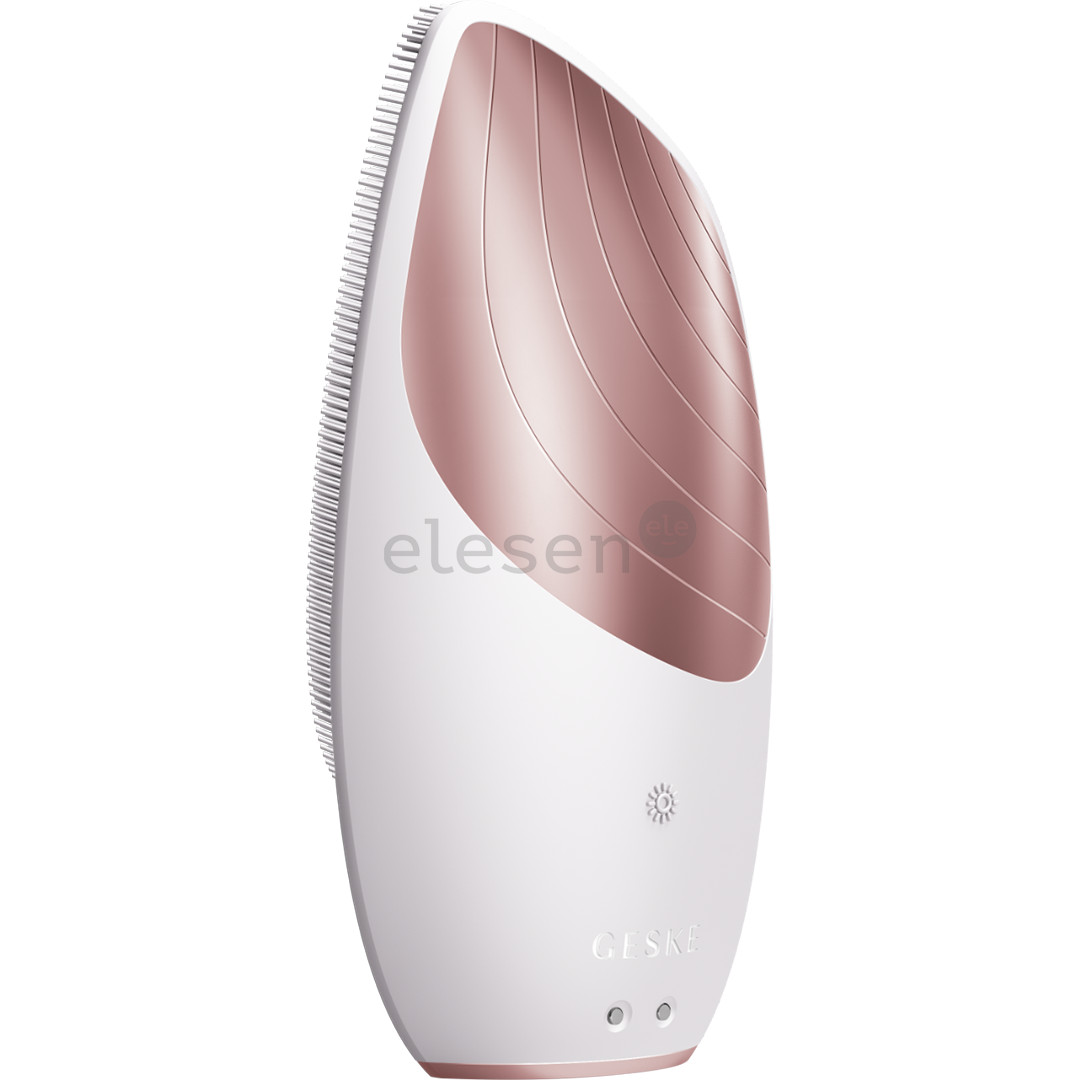 Geske Sonic Thermo Facial Brush, 6 в 1, белый/розовый - Многофункциональный прибор для ухода за лицом