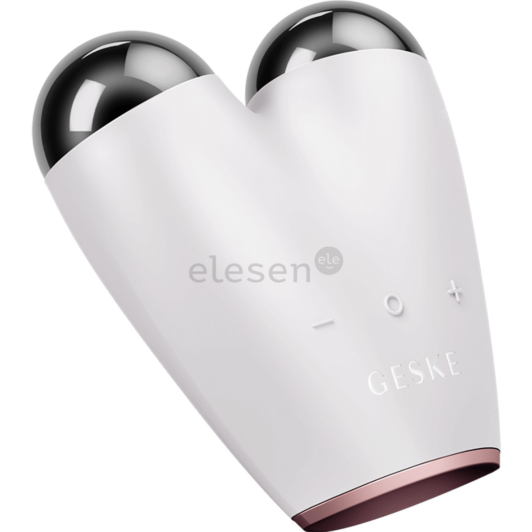 Geske SmartAppGuided, 6 в 1, белый/розовый - Микротоковый прибор для подтяжки лица