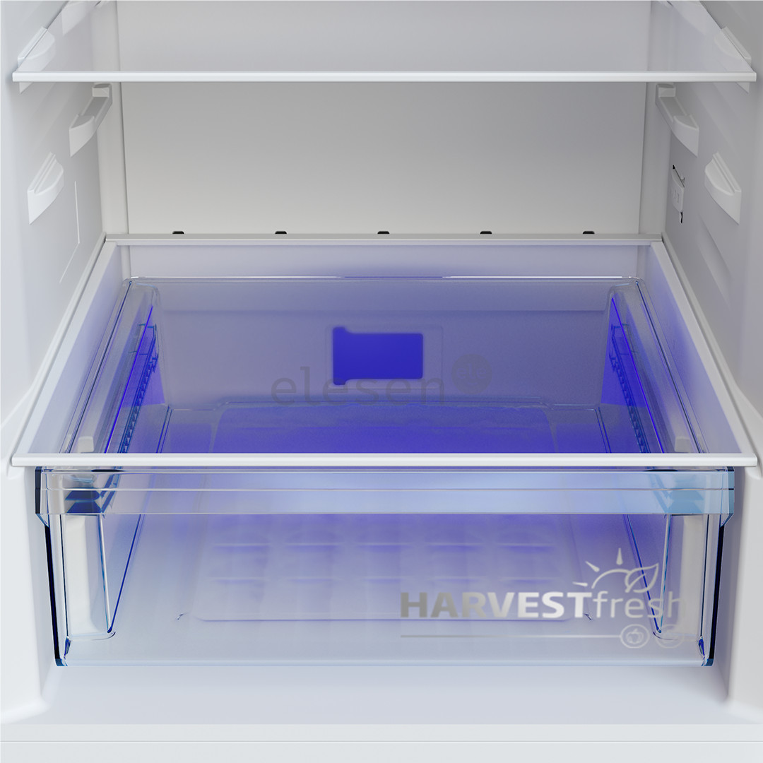 Beko, NoFrost, 301 L, aukštis 180 cm, pilkas - Šaldytuvas