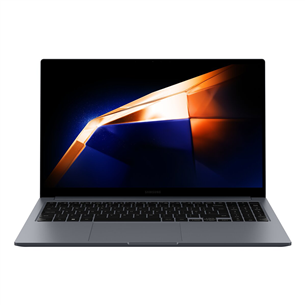 Samsung Galaxy Book 4, 15,6'', i5, 16 ГБ, 256 ГБ, W11P, ENG, серый - Ноутбук 8806097491538
