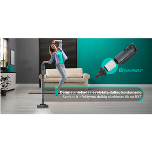 Thomas BX7, blue - Cordless vacuum cleaner