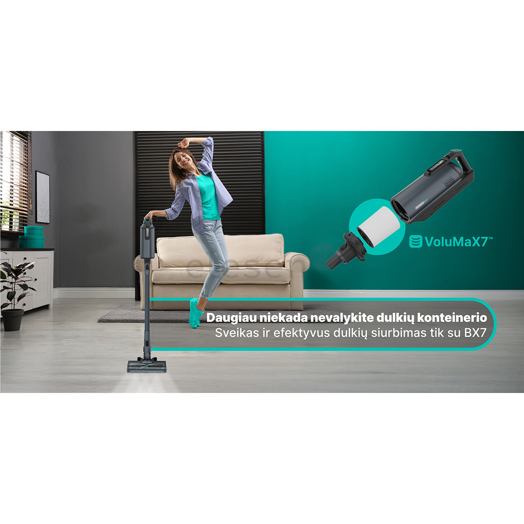 Thomas BX7, blue - Cordless vacuum cleaner