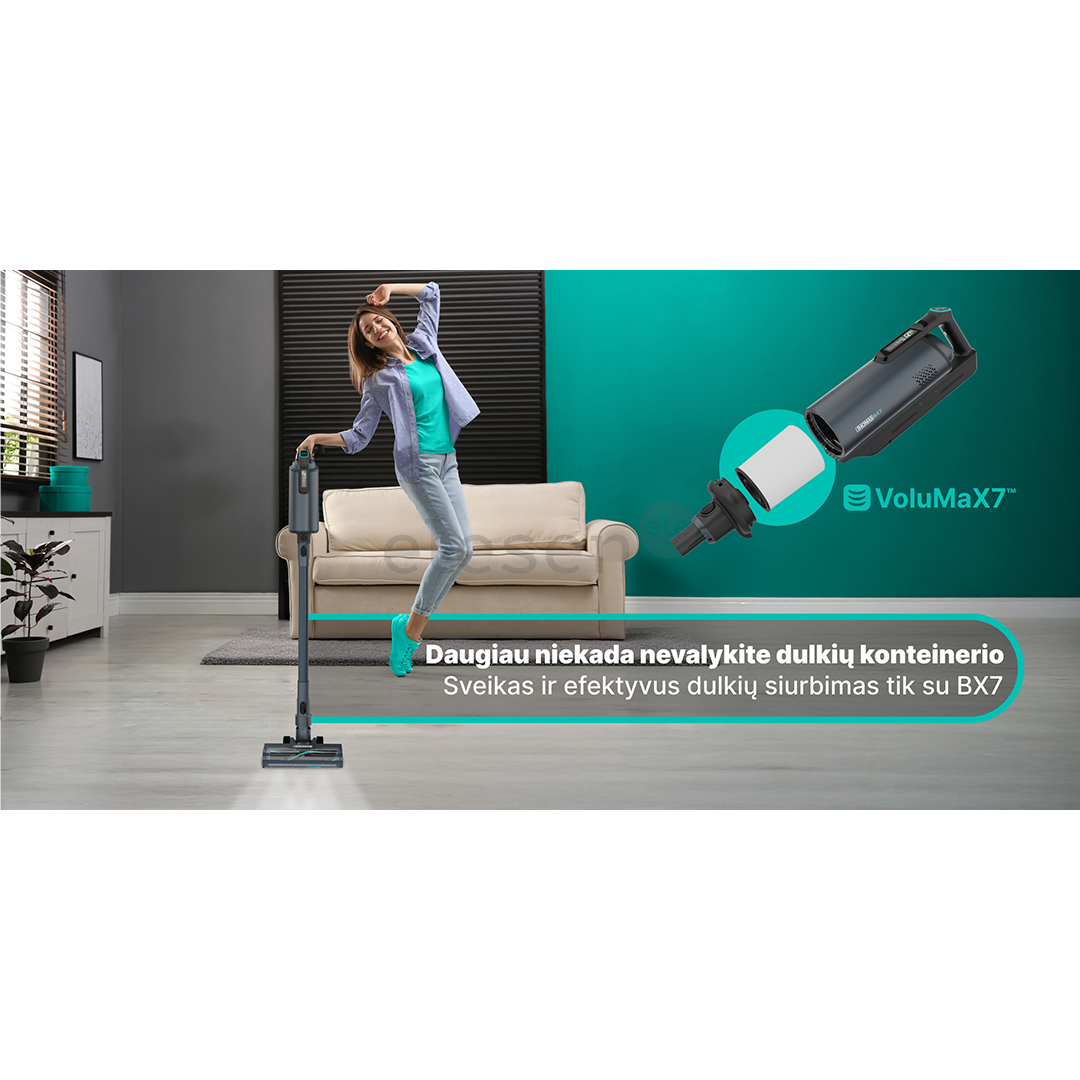 Thomas BX7, blue - Cordless vacuum cleaner
