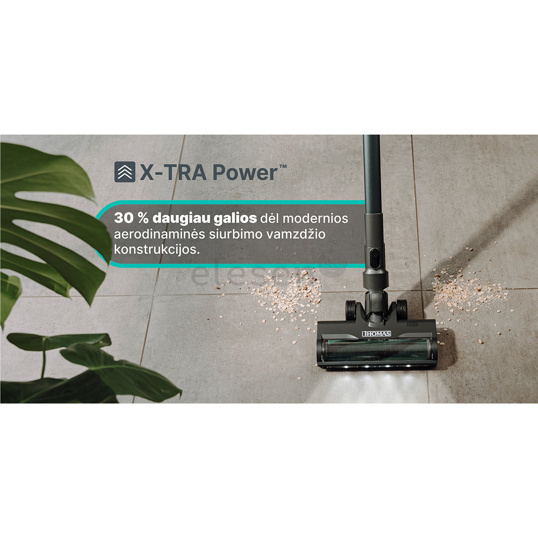 Thomas BX7, blue - Cordless vacuum cleaner