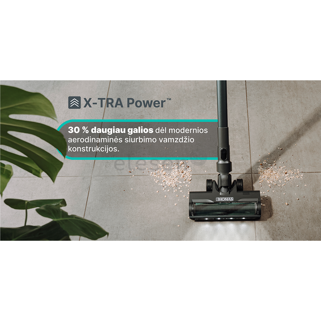 Thomas BX7, blue - Cordless vacuum cleaner