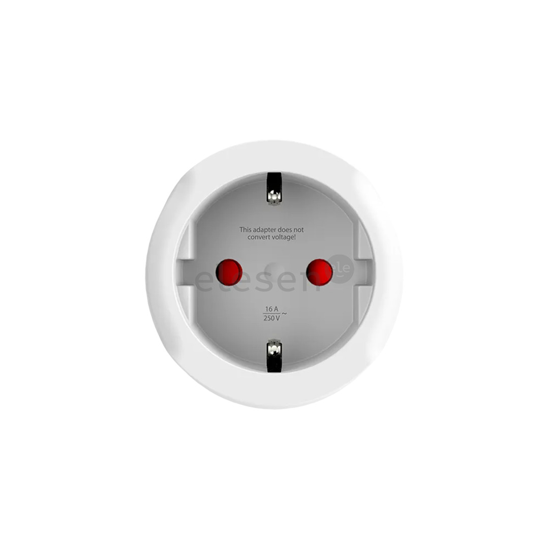 Skross Europe to USA, white - Travel adapter