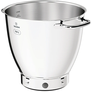 Kenwood Titanium Chef Patissier XL, 7 L/5 L, 1400 W, pilkas - Virtuvinis kombainas