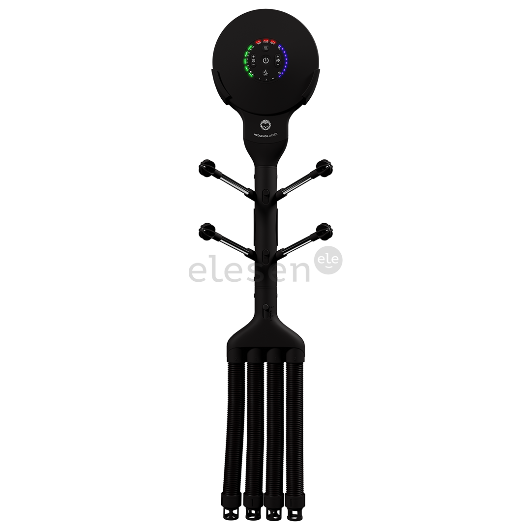 Hedgehog Buddy, 4x4, juodas - Batų džiovintuvas